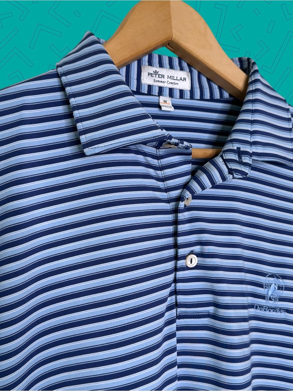 Peter Millar Summer Comfort Striped Polo Shirt